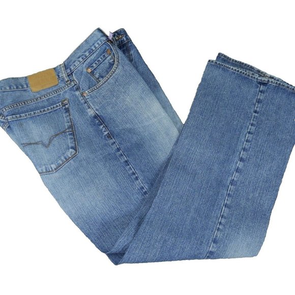 EUC Guess NATURALLY DISTRESSED VINTAGE 5-Pocket BLUE JEANS US SIZE 38 s1-8340